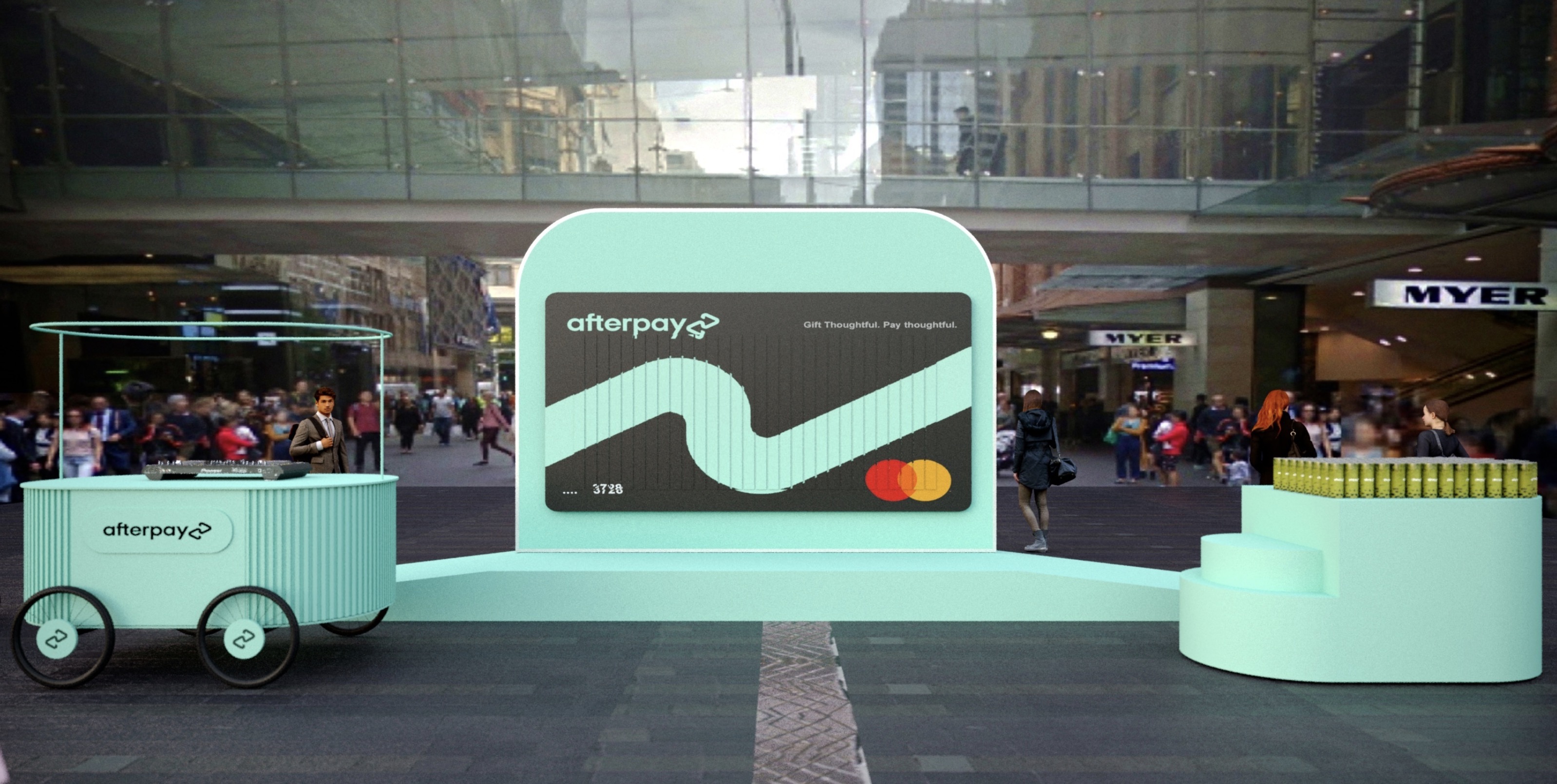 Afterpay set to launch massive Black Friday live activation in Sydney via Ten Hats Agency + Thrive